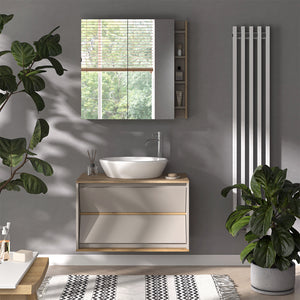 Vicco Set di mobili da bagno Cachemire 2 parti