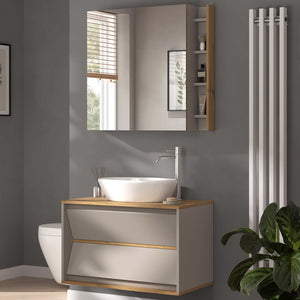 Vicco Set di mobili da bagno Cachemire 2 parti