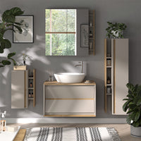 Vicco Set di mobili da bagno Cachemire 4 parti