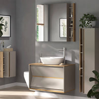 Vicco Set di mobili da bagno Cachemire 4 parti