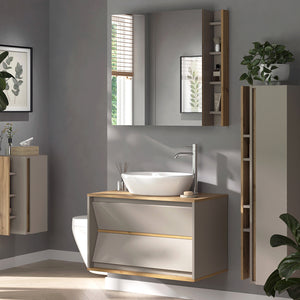 Vicco Set di mobili da bagno Cachemire 4 parti