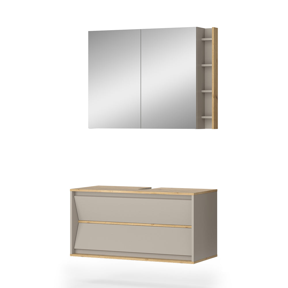 Vicco Set di mobili da bagno Cachemire 2 parti