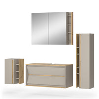 Vicco Set di mobili da bagno Cachemire 4 parti