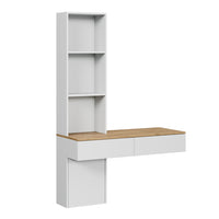 Vicco Tavolo da toeletta Bianco/quercia 100 cm