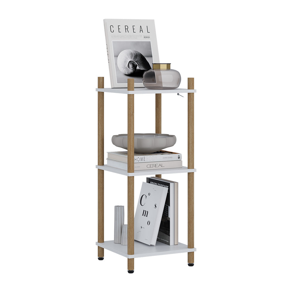 Vicco Libreria Bianco/pino 30 x 72 cm 3 ripiani