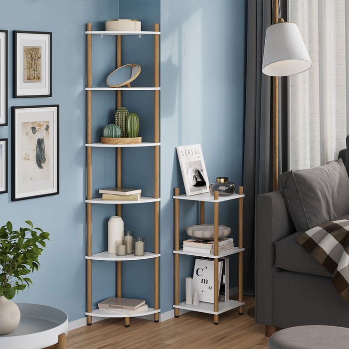 Vicco Libreria Bianco/pino 30 x 72 cm 3 ripiani