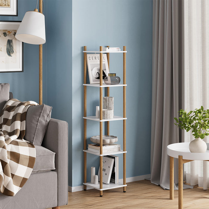 Vicco Libreria Bianco/pino 30 x 133 cm 5 ripiani