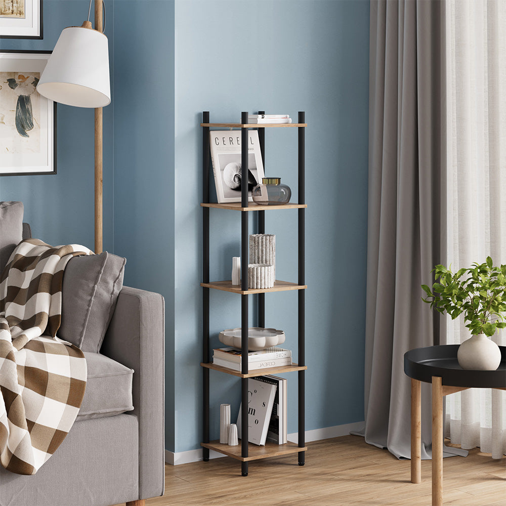 Vicco Libreria Quercia dorata/antracite 30 x 133 cm 5 ripiani