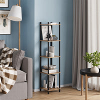 Vicco Libreria Quercia dorata/antracite 30 x 133 cm 5 ripiani