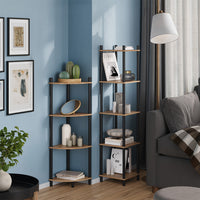 Vicco Libreria Quercia dorata/antracite 30 x 133 cm 5 ripiani