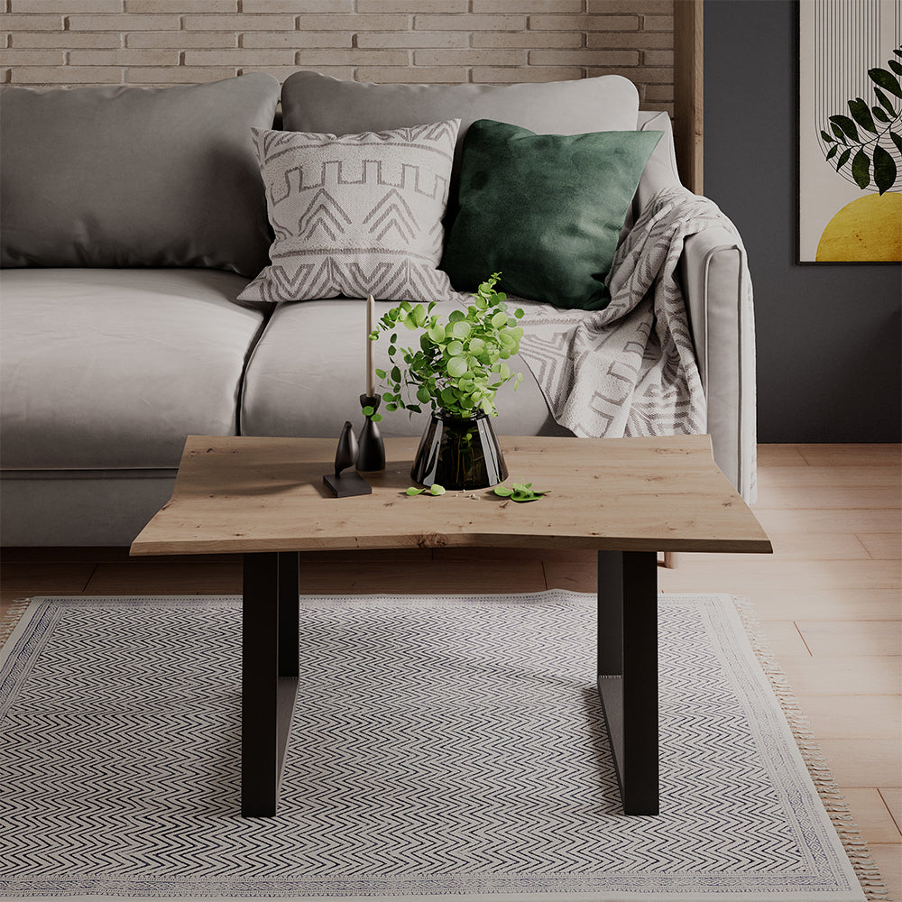 Vicco Tavolino da caffè Artigiano 90 x 50 cm