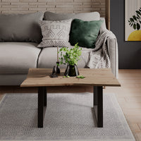 Vicco Tavolino da caffè Artigiano 90 x 50 cm