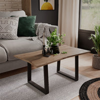 Vicco Tavolino da caffè Artigiano 90 x 50 cm