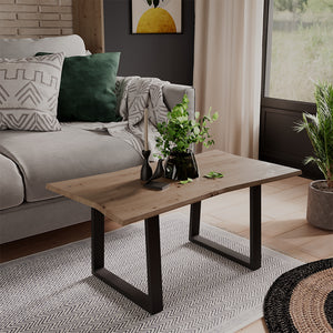 Vicco Tavolino da caffè Artigiano 90 x 50 cm