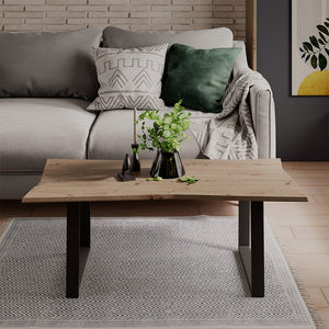 Vicco Tavolino da caffè Artigiano 110 x 50 cm