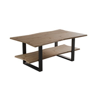 Vicco Tavolino da salotto Artigiano 100 x 60 cm , con ripiano