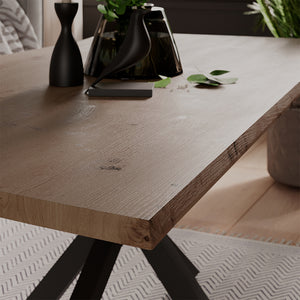 Vicco Tavolino da caffè Artigiano 120 x 60 cm