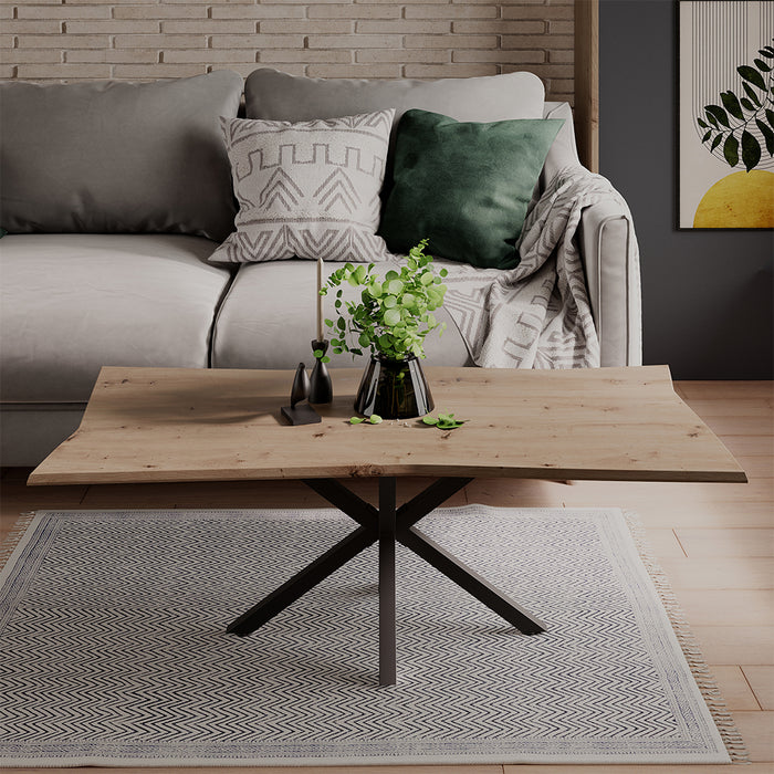 Vicco Tavolino da caffè Artigiano 120 x 60 cm