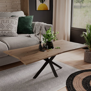 Vicco Tavolino da caffè Artigiano 120 x 60 cm