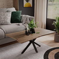 Vicco Tavolino da caffè Artigiano 100 x 60 cm