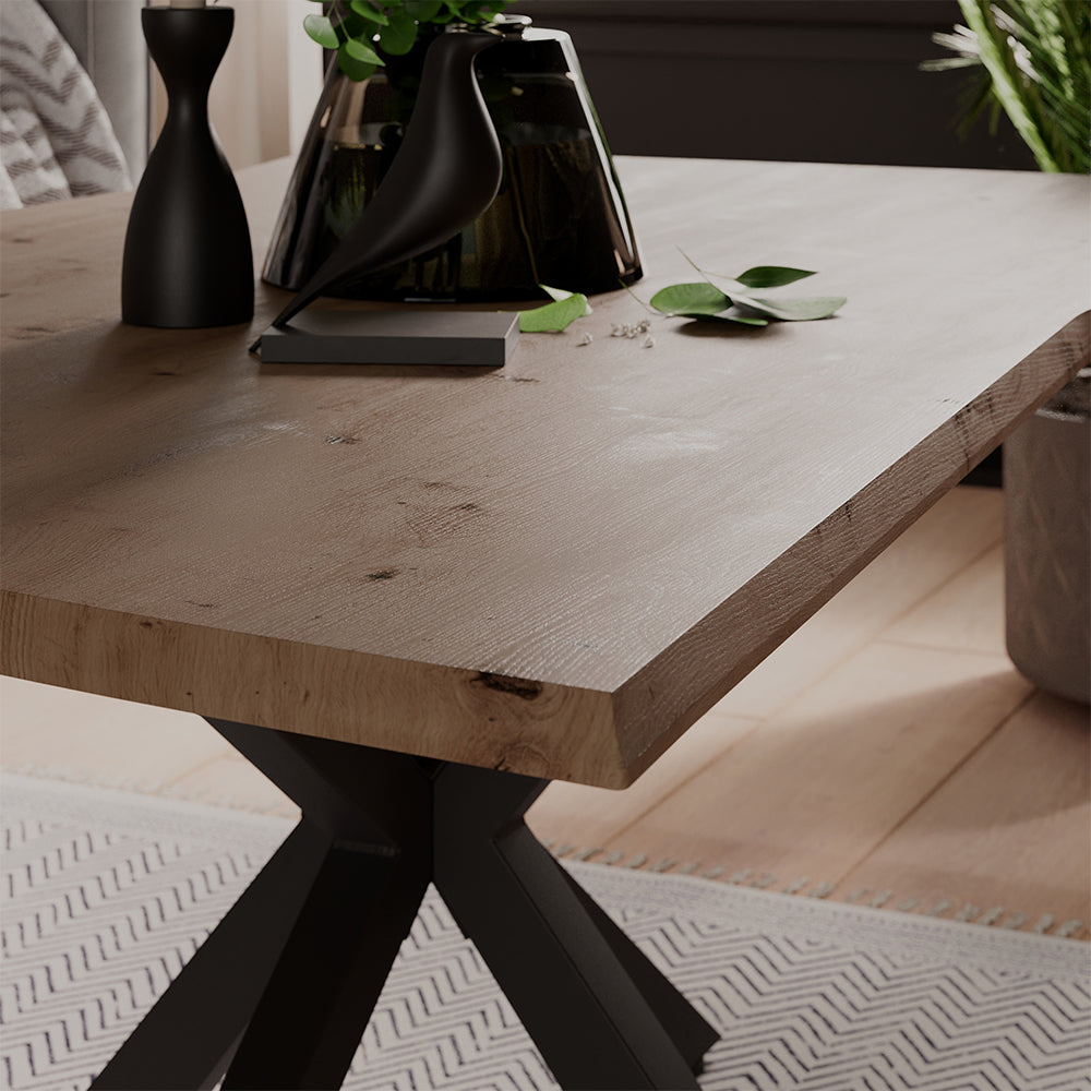 Vicco Tavolino da caffè Artigiano 100 x 60 cm