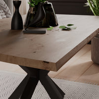 Vicco Tavolino da caffè Artigiano 100 x 60 cm