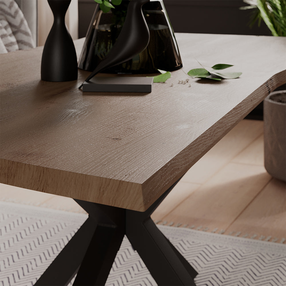 Vicco Tavolino da caffè Artigiano 100 x 50 cm