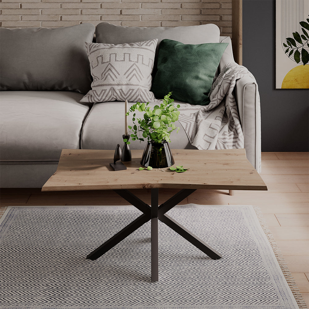 Vicco Tavolino da caffè Artigiano 90 x 50 cm