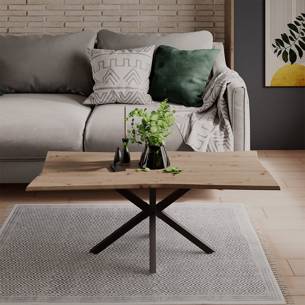 Vicco Tavolino da caffè Artigiano 110 x 50 cm