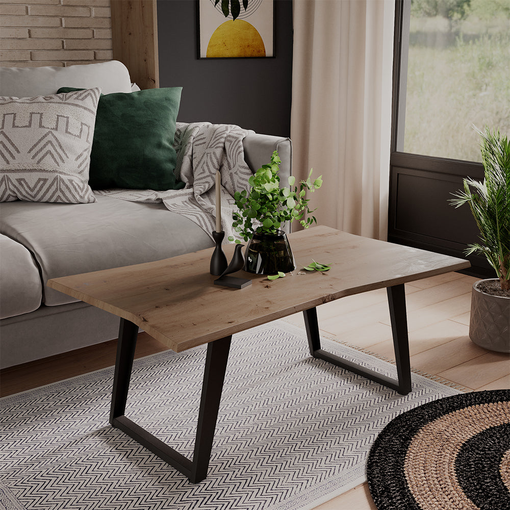 Vicco Tavolino da caffè Artigiano 100 x 60 cm