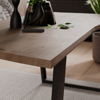 Vicco Tavolino da caffè Artigiano 100 x 50 cm