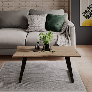 Vicco Tavolino da caffè Artigiano 100 x 50 cm