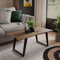 Vicco Tavolino da caffè Artigiano 100 x 50 cm