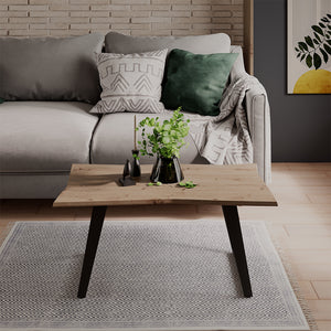 Vicco Tavolino da caffè Artigiano 90 x 50 cm