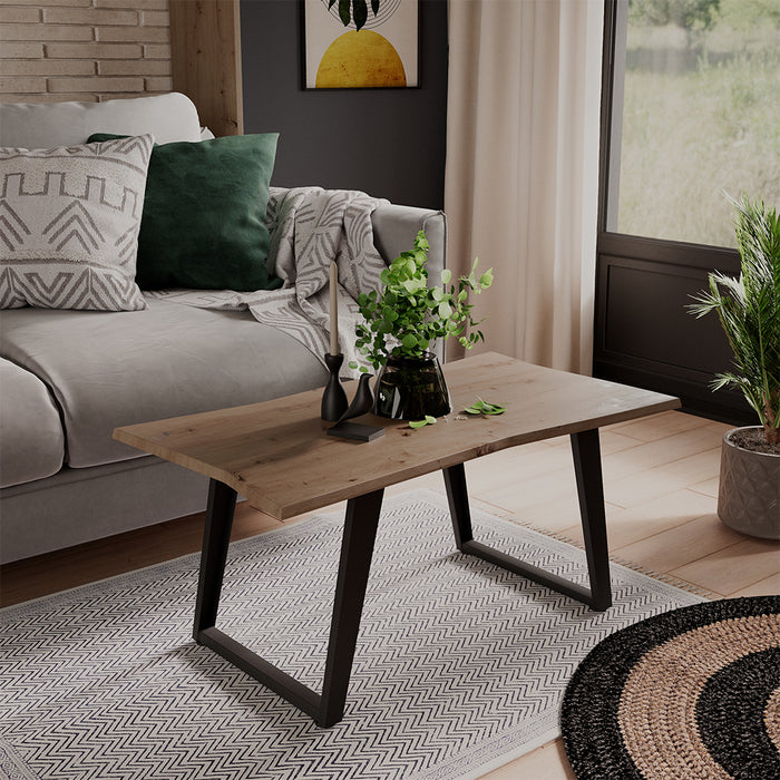 Vicco Tavolino da caffè Artigiano 90 x 50 cm