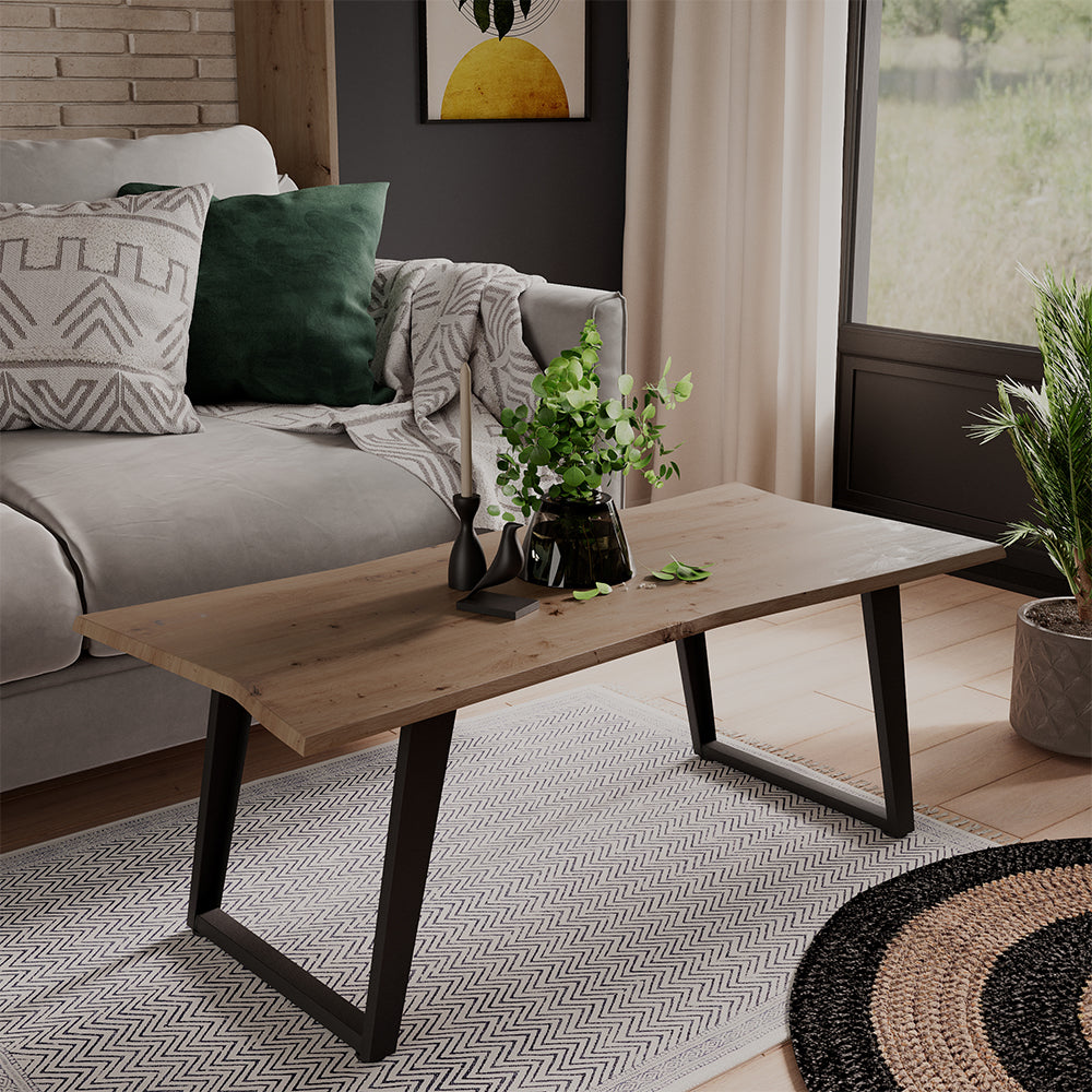 Vicco Tavolino da caffè Artigiano 110 x 50 cm