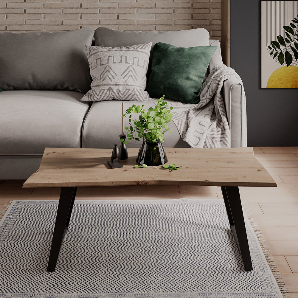 Vicco Tavolino da caffè Artigiano 110 x 50 cm