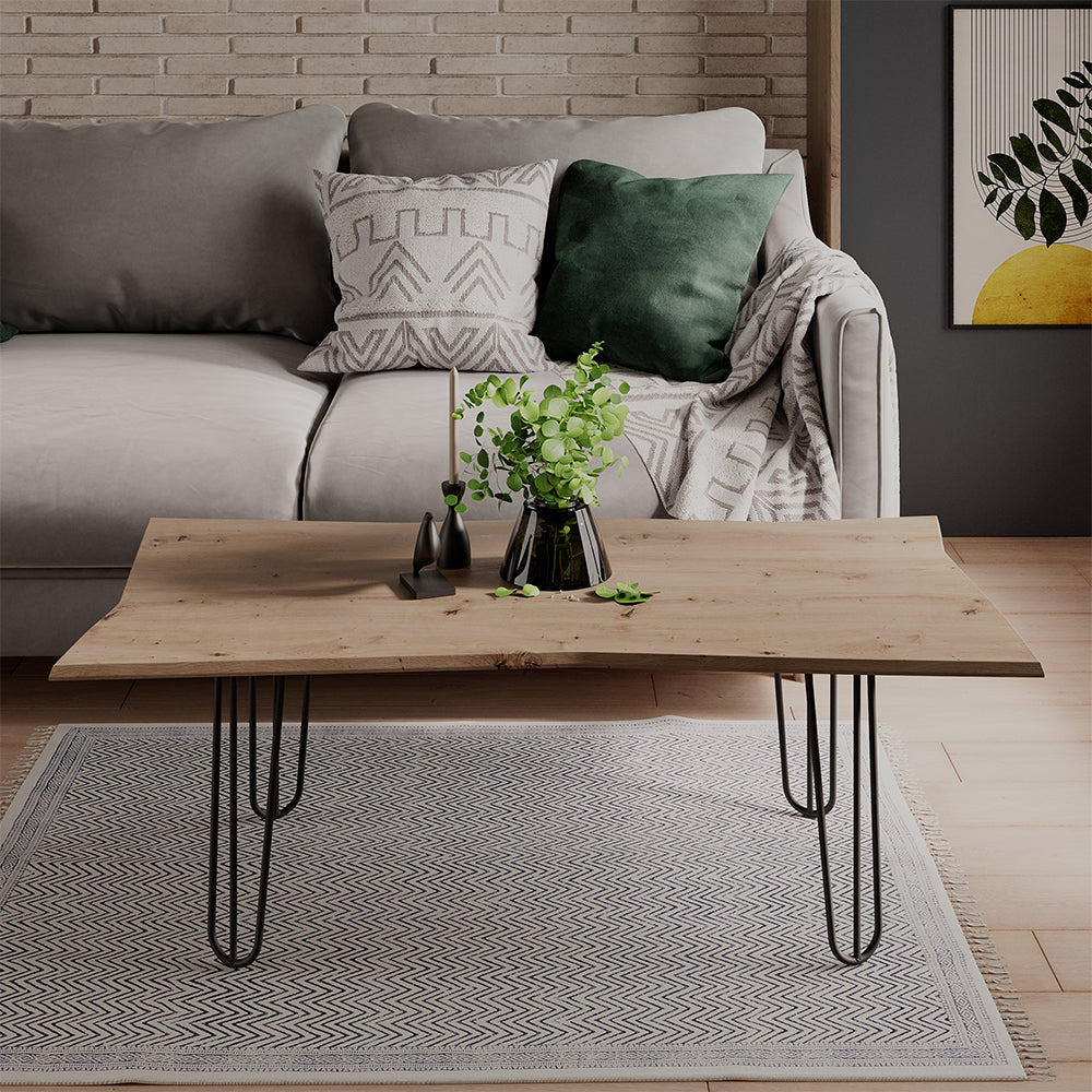 Vicco Tavolino da caffè Artigiano 120 x 60 cm