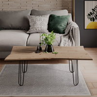 Vicco Tavolino da caffè Artigiano 120 x 60 cm