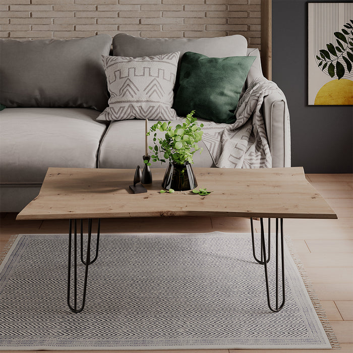 Vicco Tavolino da caffè Artigiano 120 x 60 cm