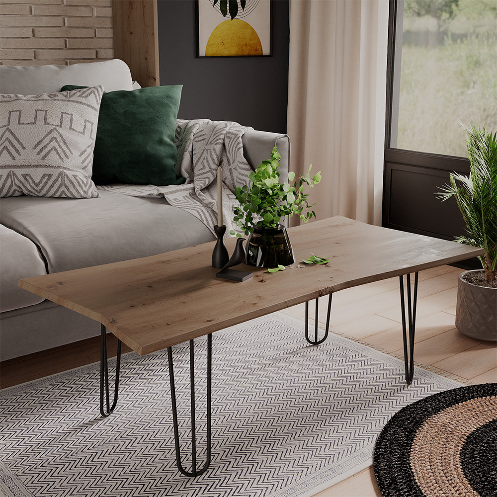 Vicco Tavolino da caffè Artigiano 120 x 60 cm