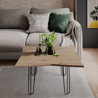 Vicco Tavolino da caffè Artigiano 80 x 80 cm