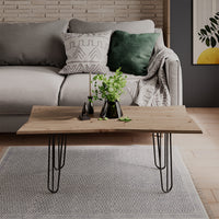 Vicco Tavolino da caffè Artigiano 110 x 50 cm