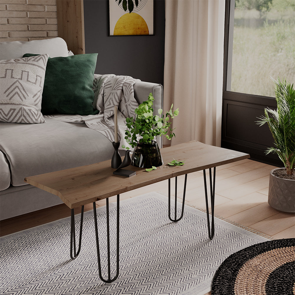 Vicco Tavolino da caffè Artigiano 100 x 35.5 cm