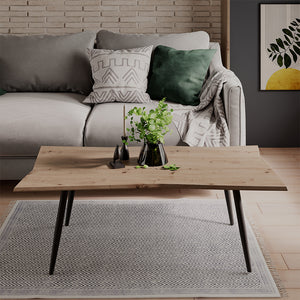 Vicco Tavolino da caffè Artigiano 120 x 60 cm