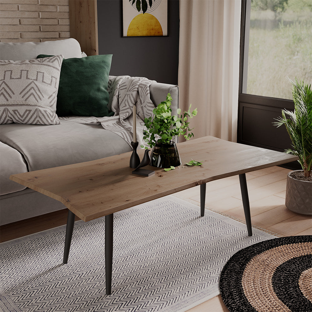 Vicco Tavolino da caffè Artigiano 120 x 60 cm