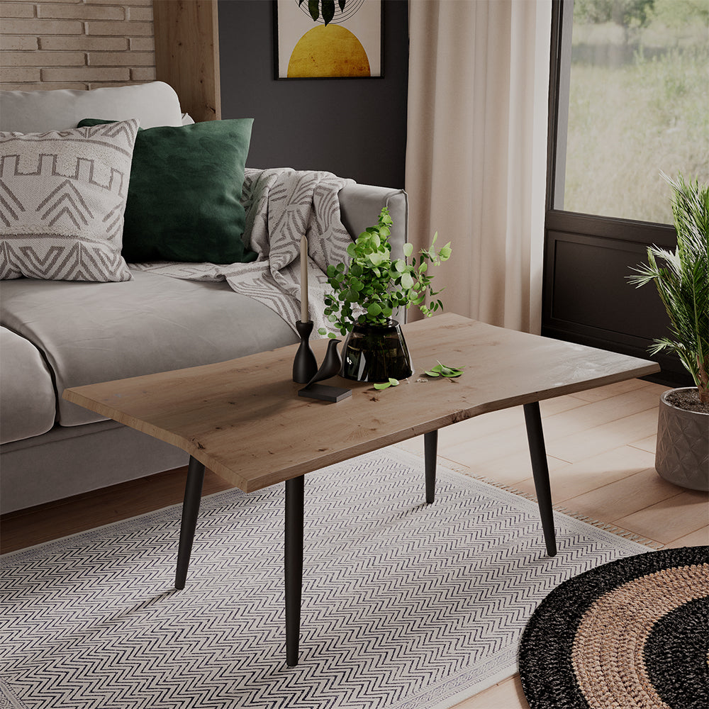 Vicco Tavolino da caffè Artigiano 100 x 60 cm