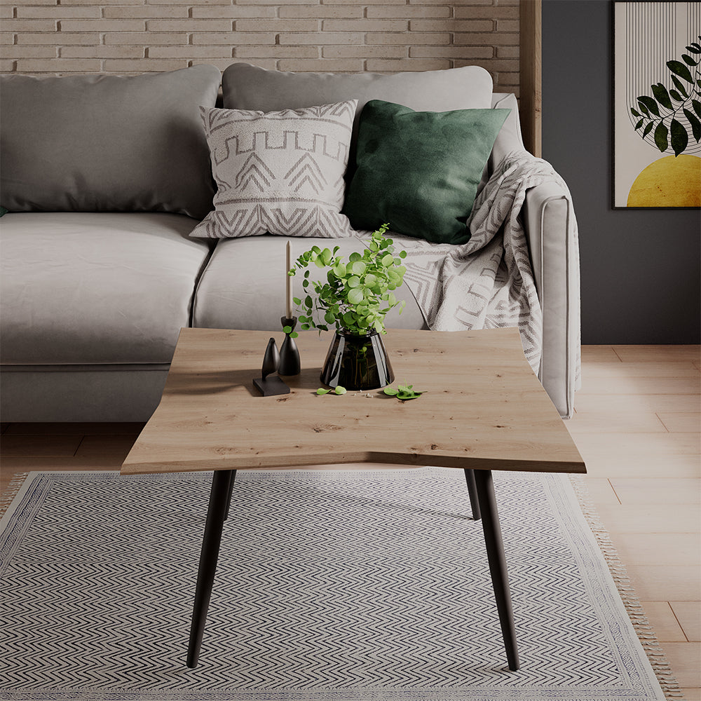 Vicco Tavolino da caffè Artigiano 80 x 80 cm