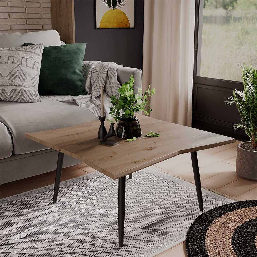 Vicco Tavolino da caffè Artigiano 80 x 80 cm