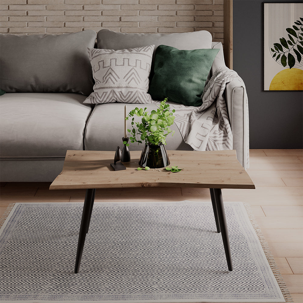 Vicco Tavolino da caffè Artigiano 90 x 50 cm